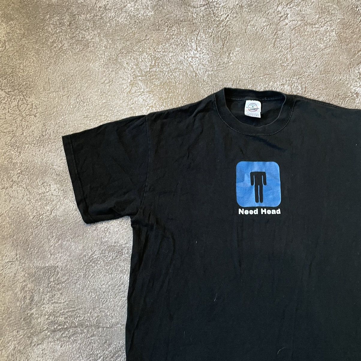 Vintage Vintage Y2K Black Graphic Logo Tee Streetwear Oversized L Size US L / EU 52-54 / 3 - 4 Thumbnail
