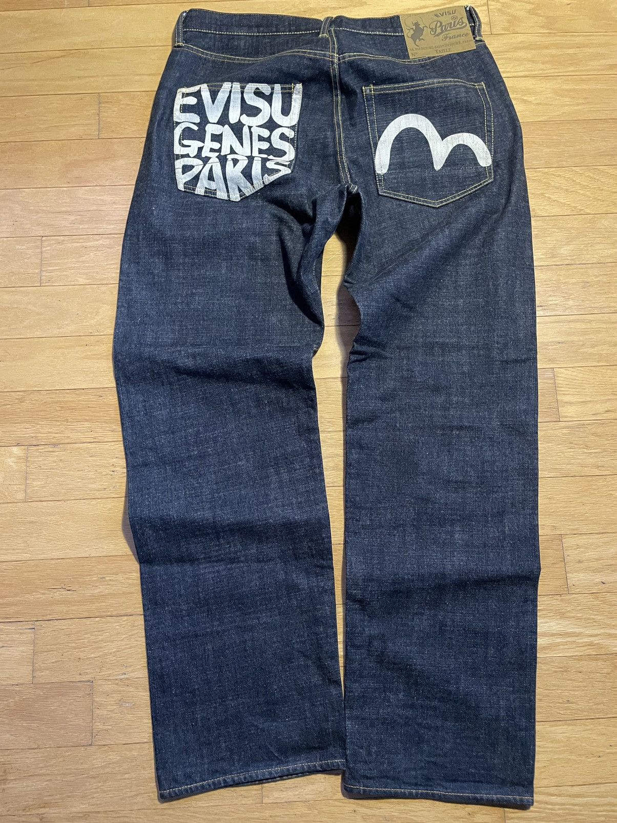 evisu genes evisu unique jeans