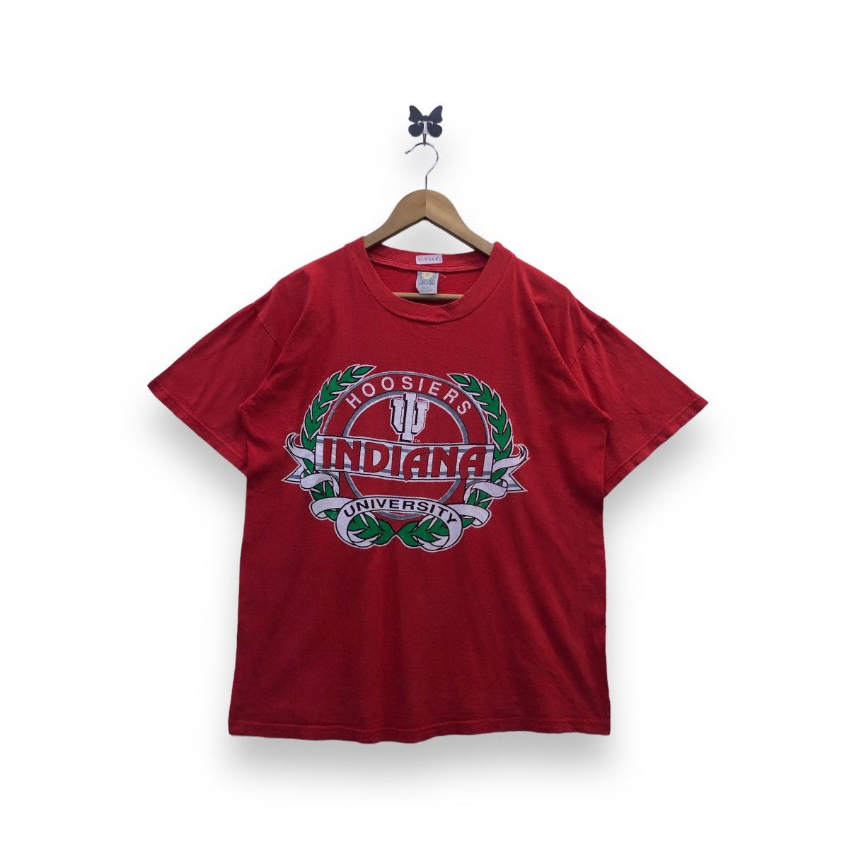 ‘Vintage Hoosiers Indiana University Big Logo t-shirt