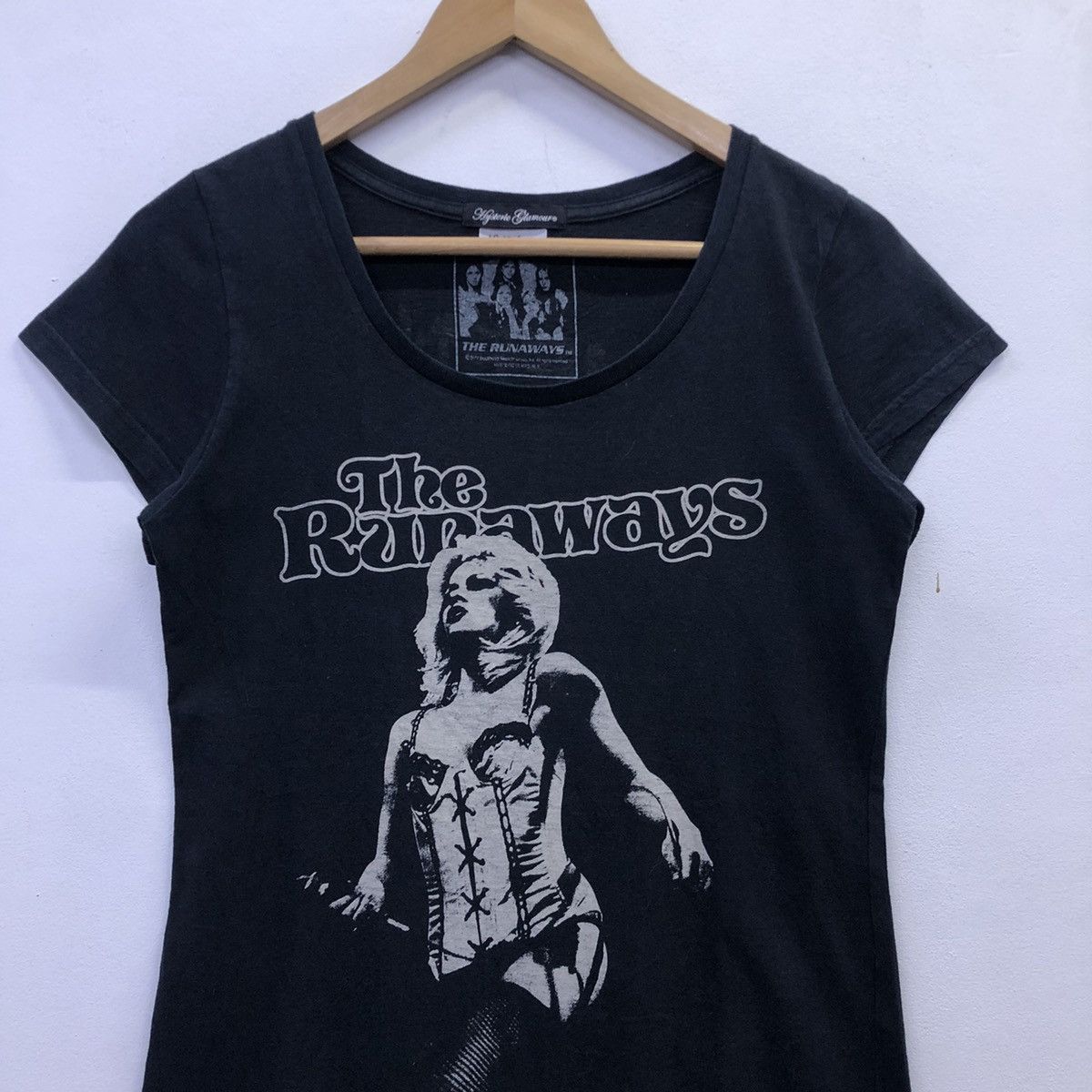 Band Tees × Hysteric Glamour × Vintage ‘Vintage Hysteric Glamour x The Runaways Band T-shirt Size S / US 4 / IT 40 - 3 Thumbnail