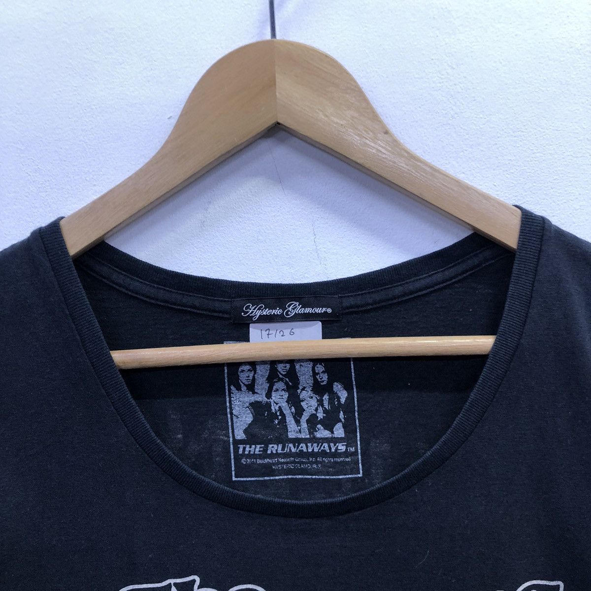 Band Tees × Hysteric Glamour × Vintage ‘Vintage Hysteric Glamour x The Runaways Band T-shirt Size S / US 4 / IT 40 - 7 Thumbnail