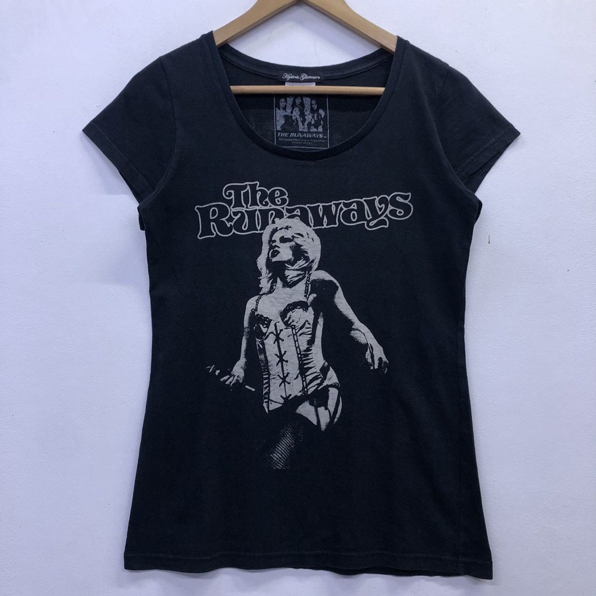 Band Tees × Hysteric Glamour × Vintage ‘Vintage Hysteric Glamour x The Runaways Band T-shirt Size S / US 4 / IT 40 - 2 Thumbnail