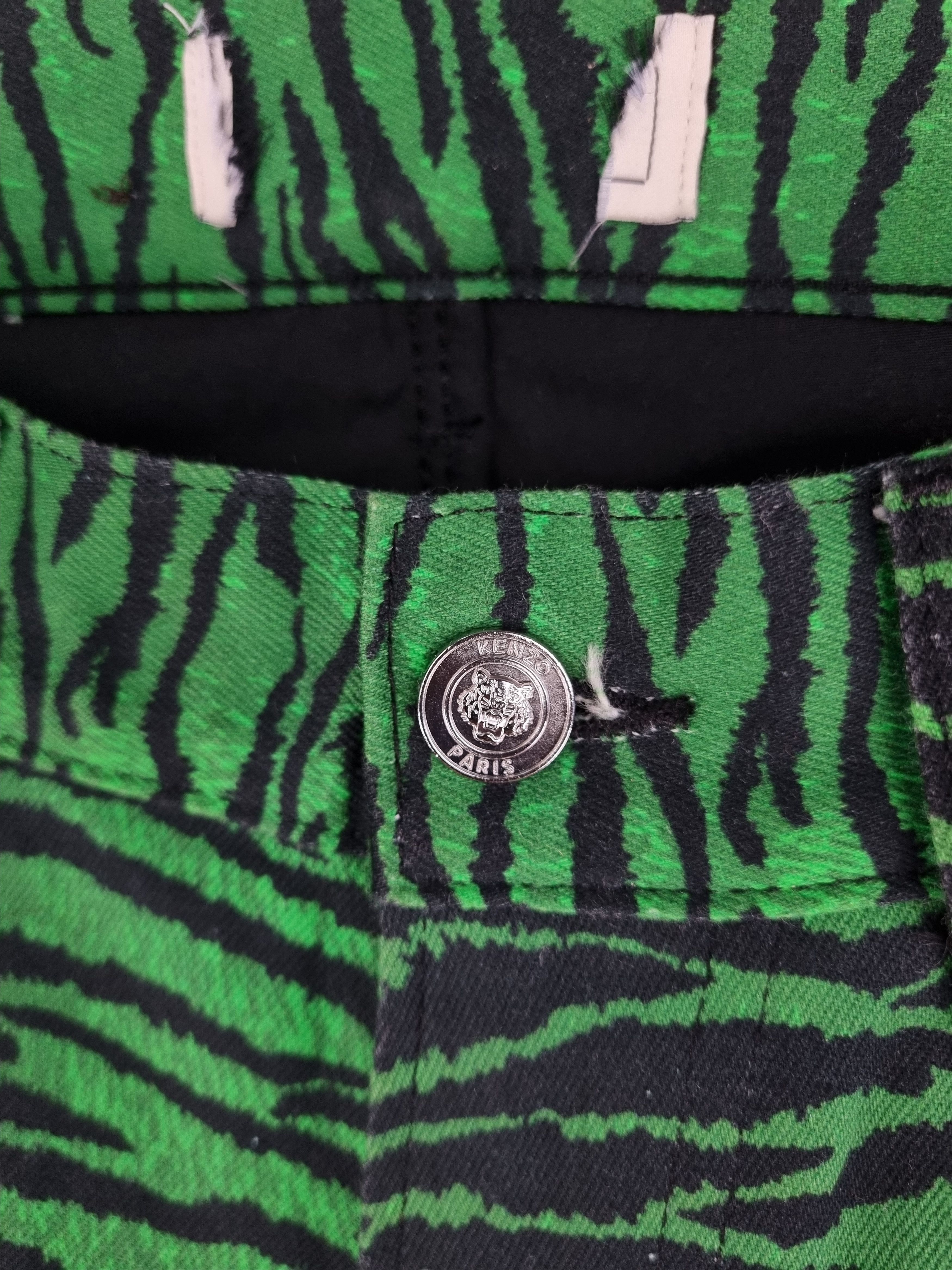 Japanese Brand × Kenzo Kenzo Jungle Paris Burgundy Chino Slim Pants Size US 31 - 8 Thumbnail