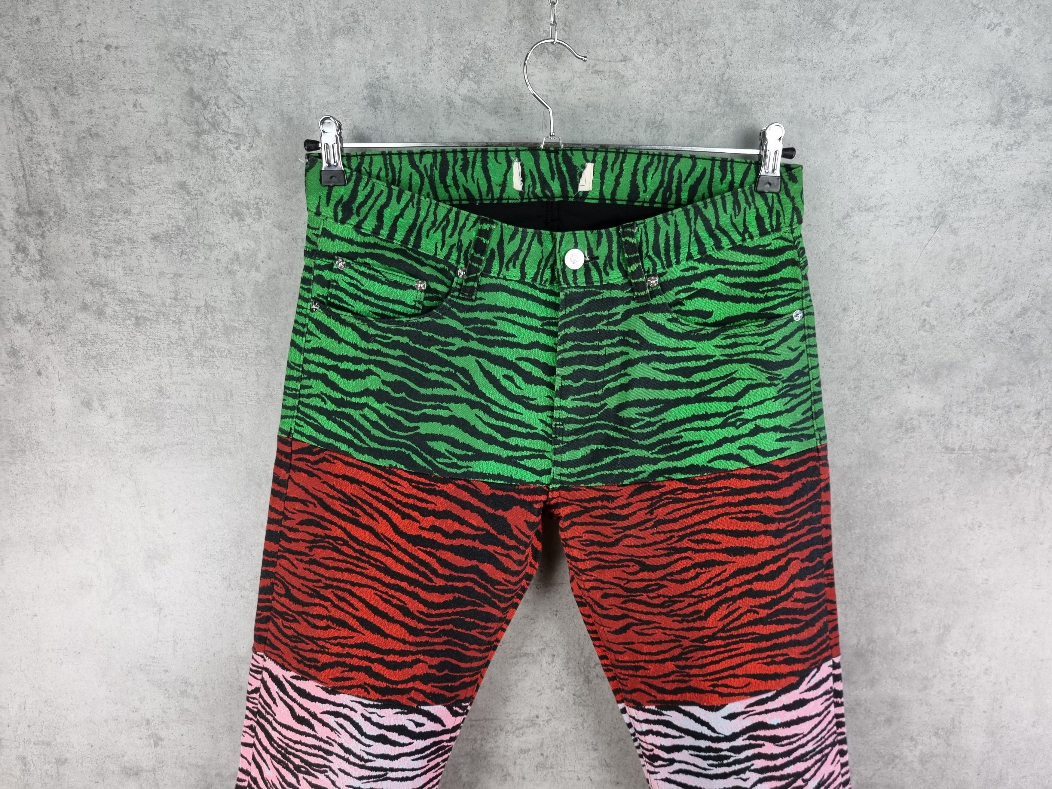 Japanese Brand × Kenzo Kenzo Jungle Paris Burgundy Chino Slim Pants Size US 31 - 3 Thumbnail