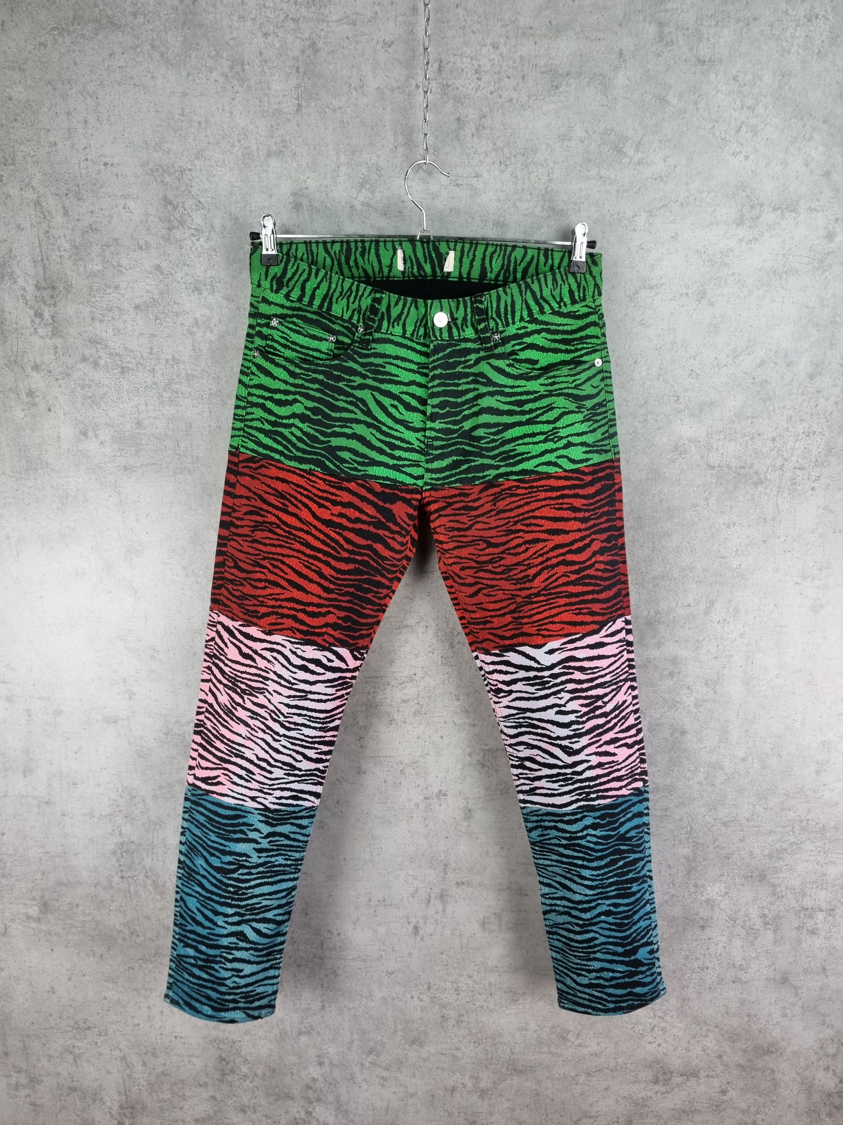 Japanese Brand × Kenzo Kenzo Jungle Paris Burgundy Chino Slim Pants Size US 31 - 1 Thumbnail