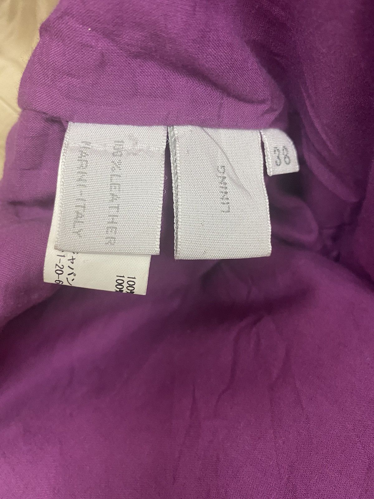 Marni 🔥🔥🔥Suede and Leather Purple Jacket Size US XS / EU 42 / 0 - 8 Thumbnail