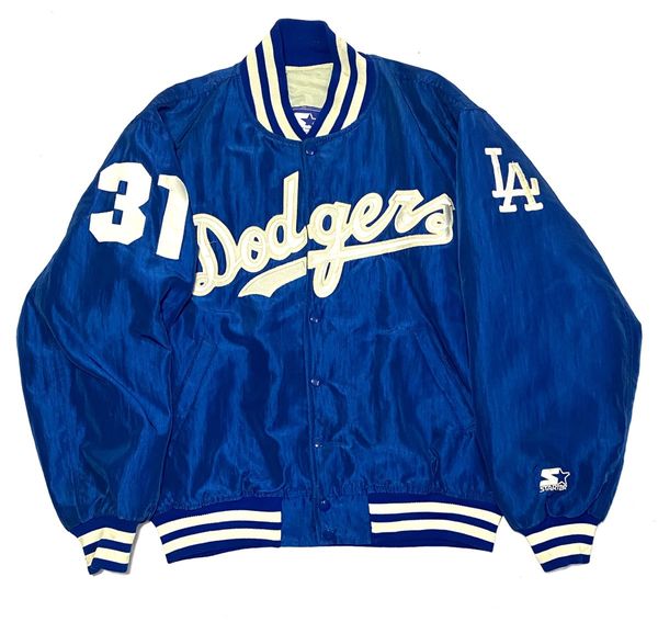 Vintage Los Angeles Dodgers Varsity Jacket Starter Size Small 