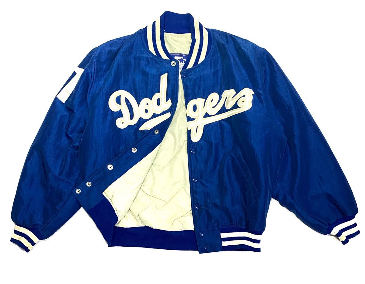 MLB × Starter Vintage Starter La Dodgers varsity jacket Size US L / EU 52-54 / 3 - 8 Thumbnail