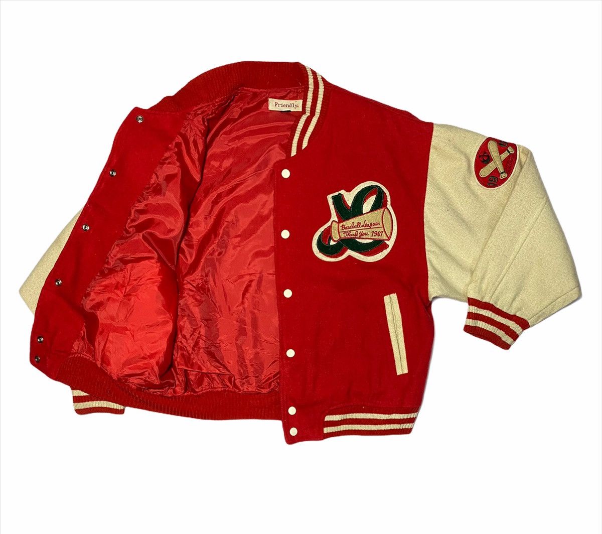 Vintage Vintage Baseball Varsity Jacket Size US M / EU 48-50 / 2 - 3 Thumbnail