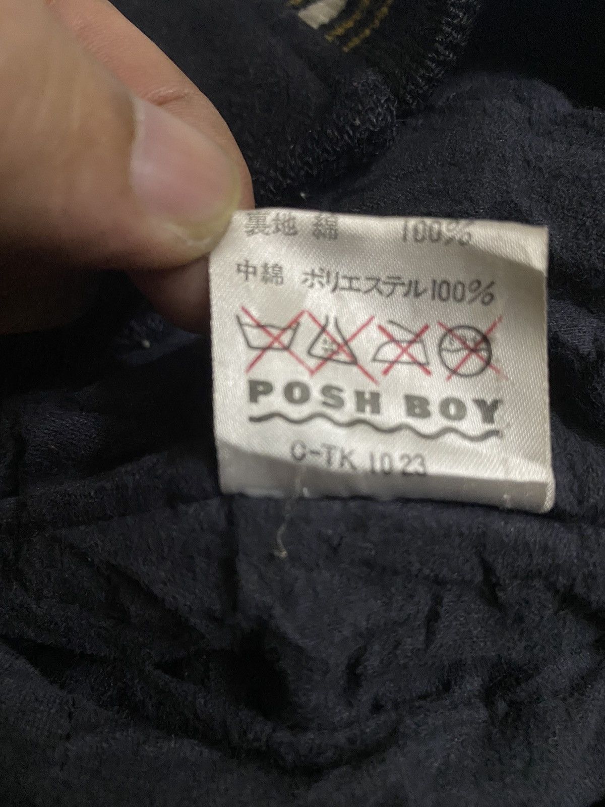 Vintage Vintage Varsity Posh Boy Leather Embroidered Size US XL / EU 56 / 4 - 10 Thumbnail