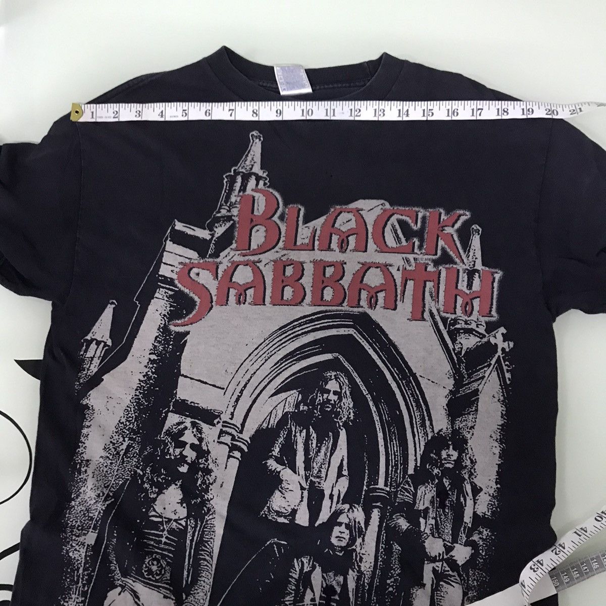 Band Tees Vintage Black Sabbath Big Printed Rock Band Tees Size US M / EU 48-50 / 2 - 14 Thumbnail