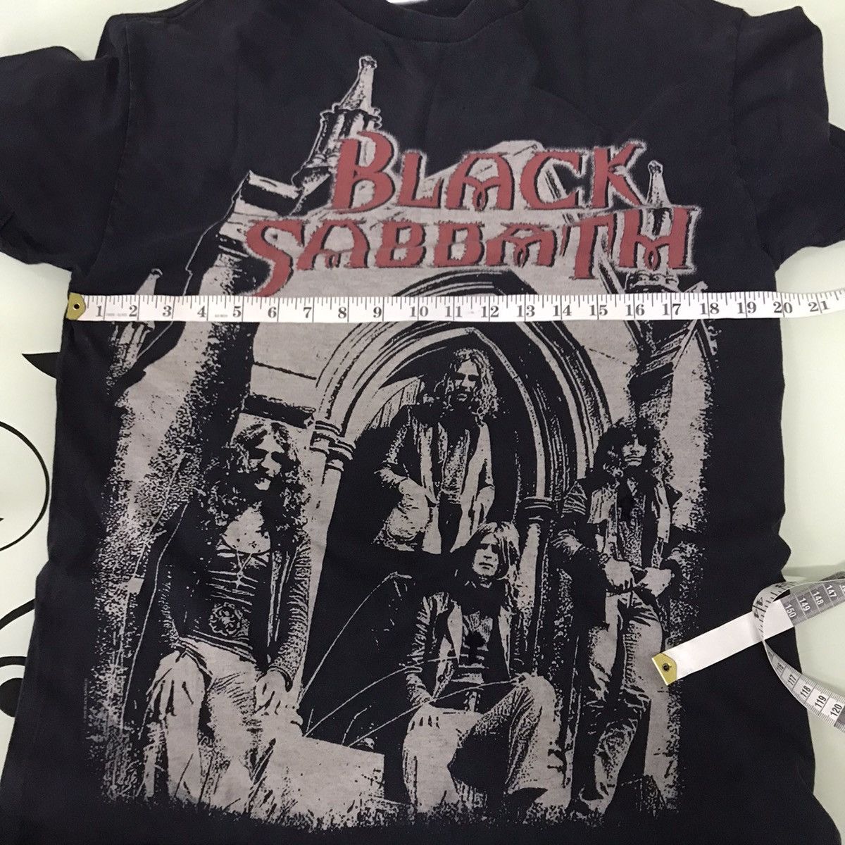 Band Tees Vintage Black Sabbath Big Printed Rock Band Tees Size US M / EU 48-50 / 2 - 13 Thumbnail
