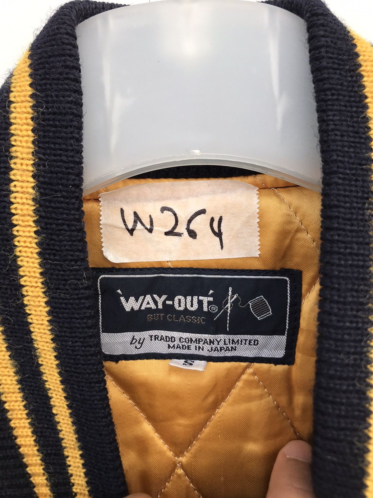 Japanese Brand Vintage Way Out Varsity Jacket Size US S / EU 44-46 / 1 - 4 Thumbnail