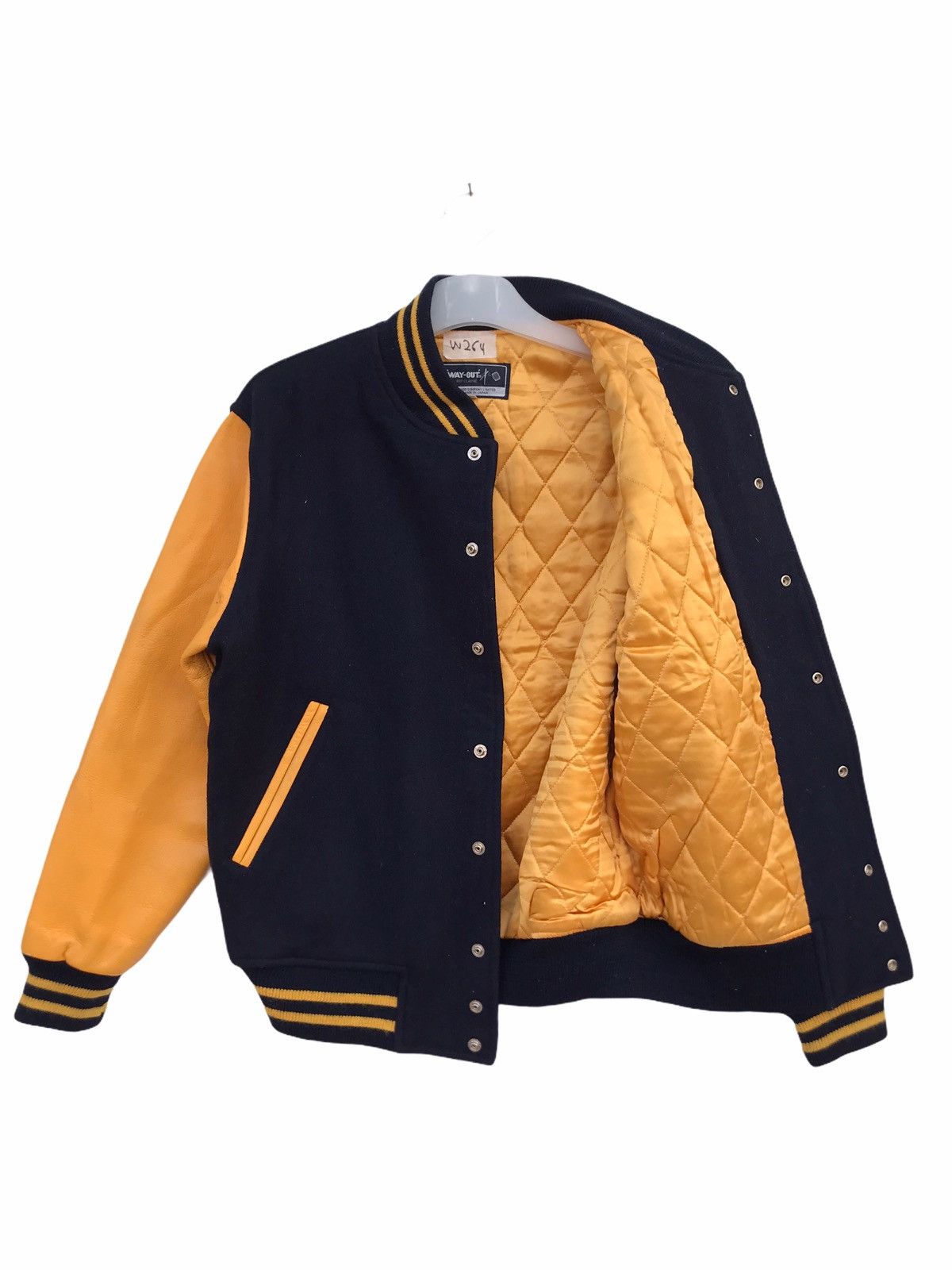 Japanese Brand Vintage Way Out Varsity Jacket Size US S / EU 44-46 / 1 - 3 Thumbnail