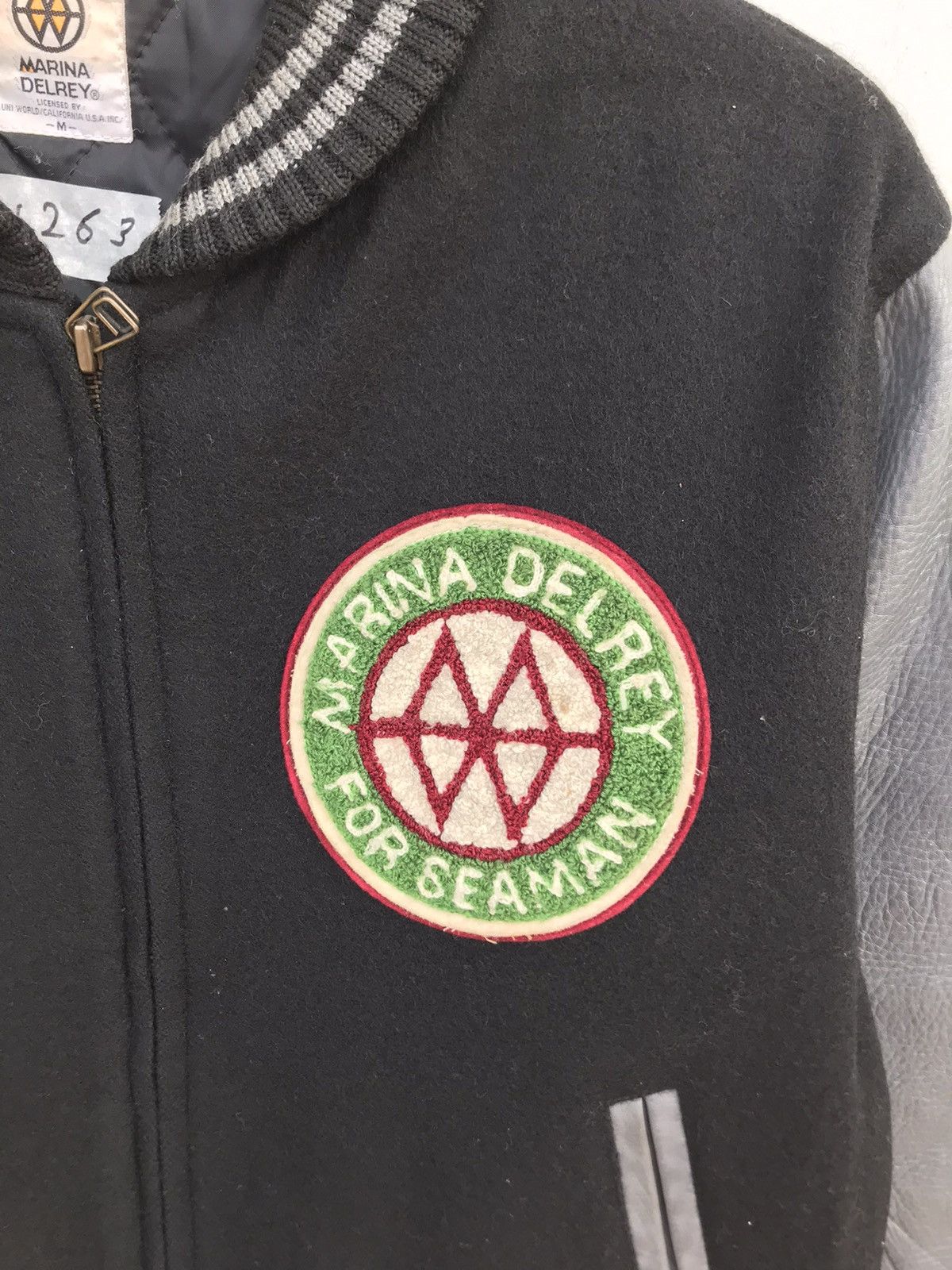 Japanese Brand Vintage Marina Delvey Varsity Jacket Size US M / EU 48-50 / 2 - 4 Thumbnail