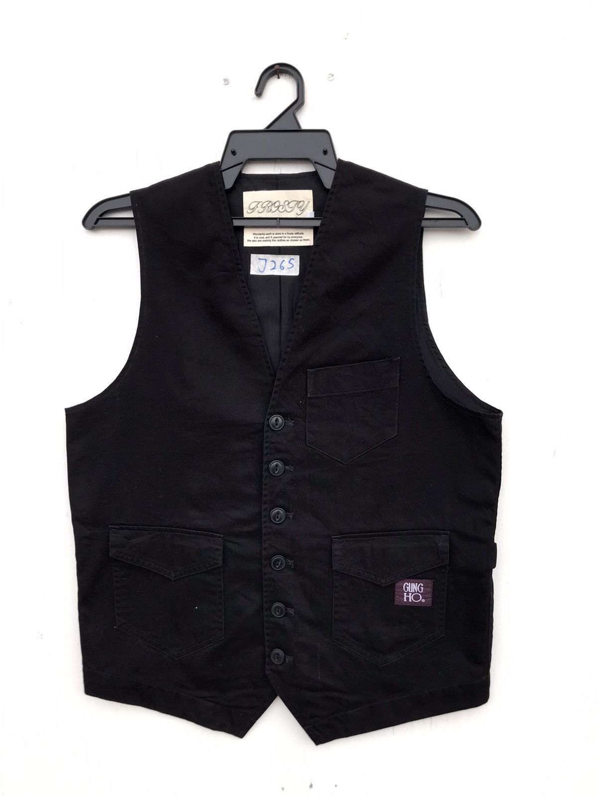 Japanese Brand Gung Ho Nice Design Vest Size US M / EU 48-50 / 2 - 1 Thumbnail