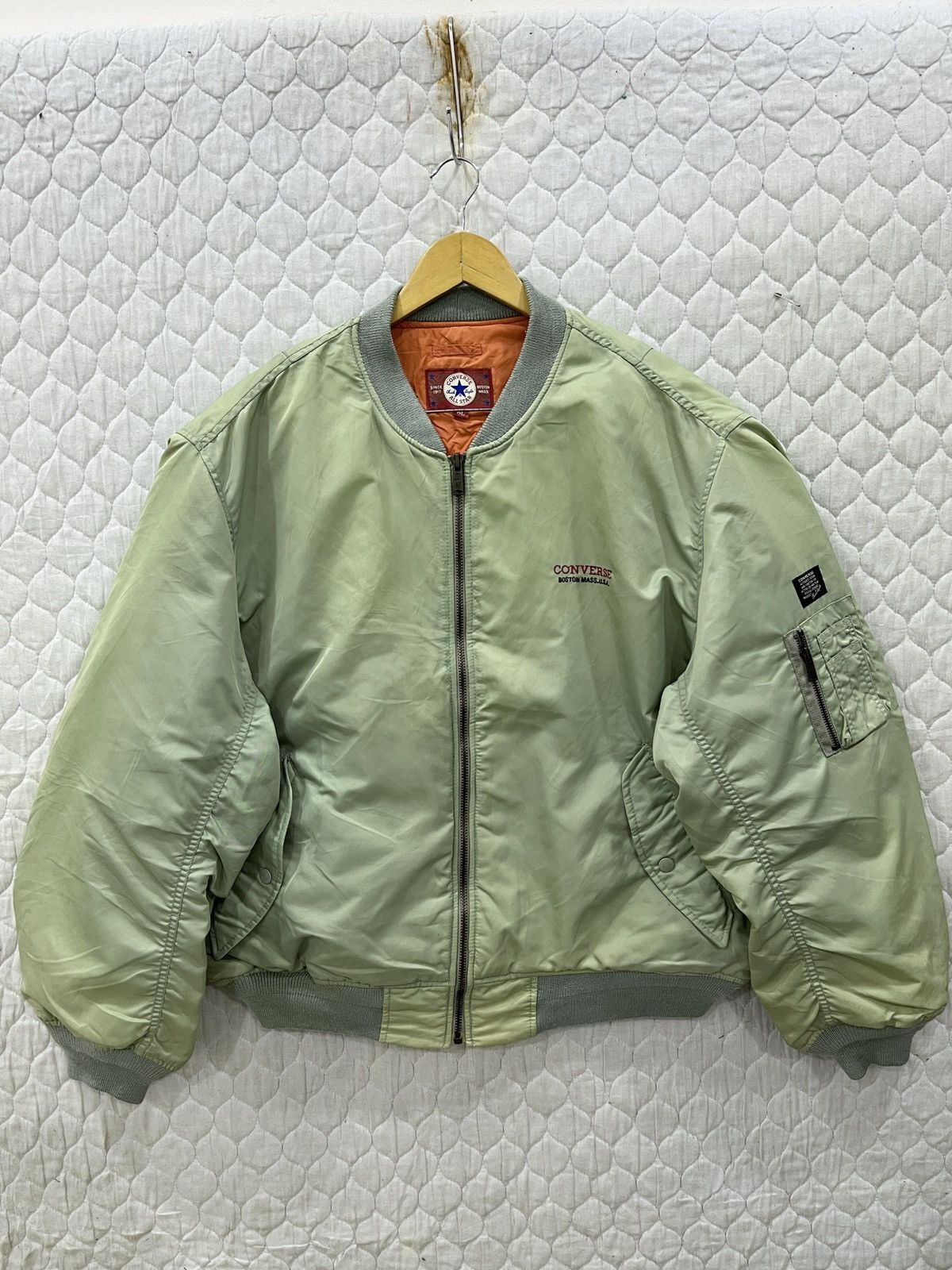 image of (Hhh). Vintage Converse Hypebeast Bomber Jacket, Men's (Size XL)