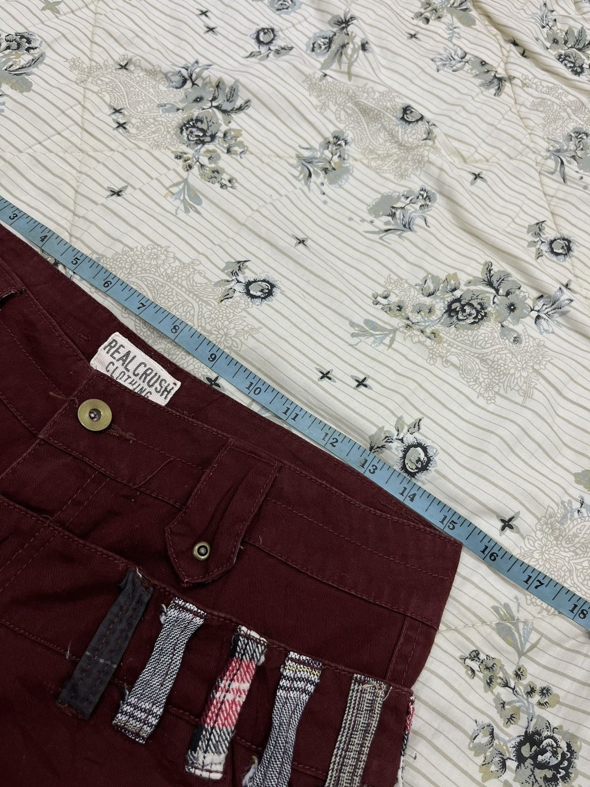 Japanese Brand (S). REAL CRUSH DOUBLE WAIST TACTICAL CARGO PANTS Size US 31 - 11 Thumbnail