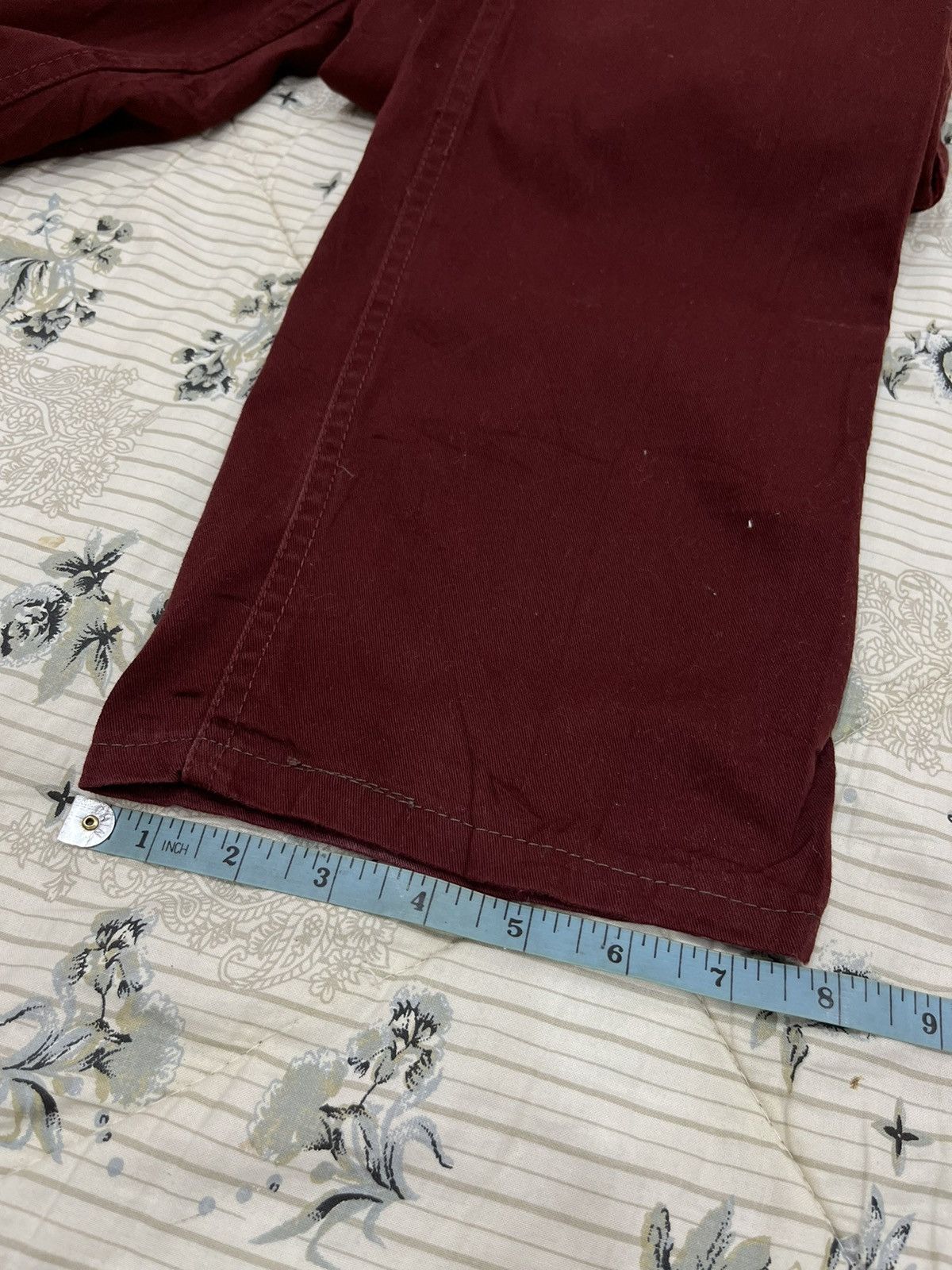 Japanese Brand (S). REAL CRUSH DOUBLE WAIST TACTICAL CARGO PANTS Size US 31 - 15 Thumbnail