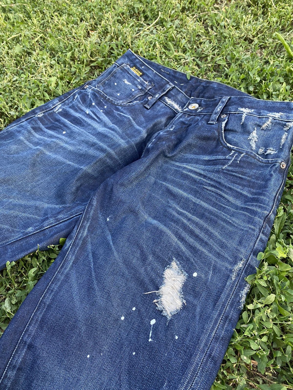 G-Star Vintage G star raw denim jeans japanese style size 29x32 Size US 29 - 3 Thumbnail
