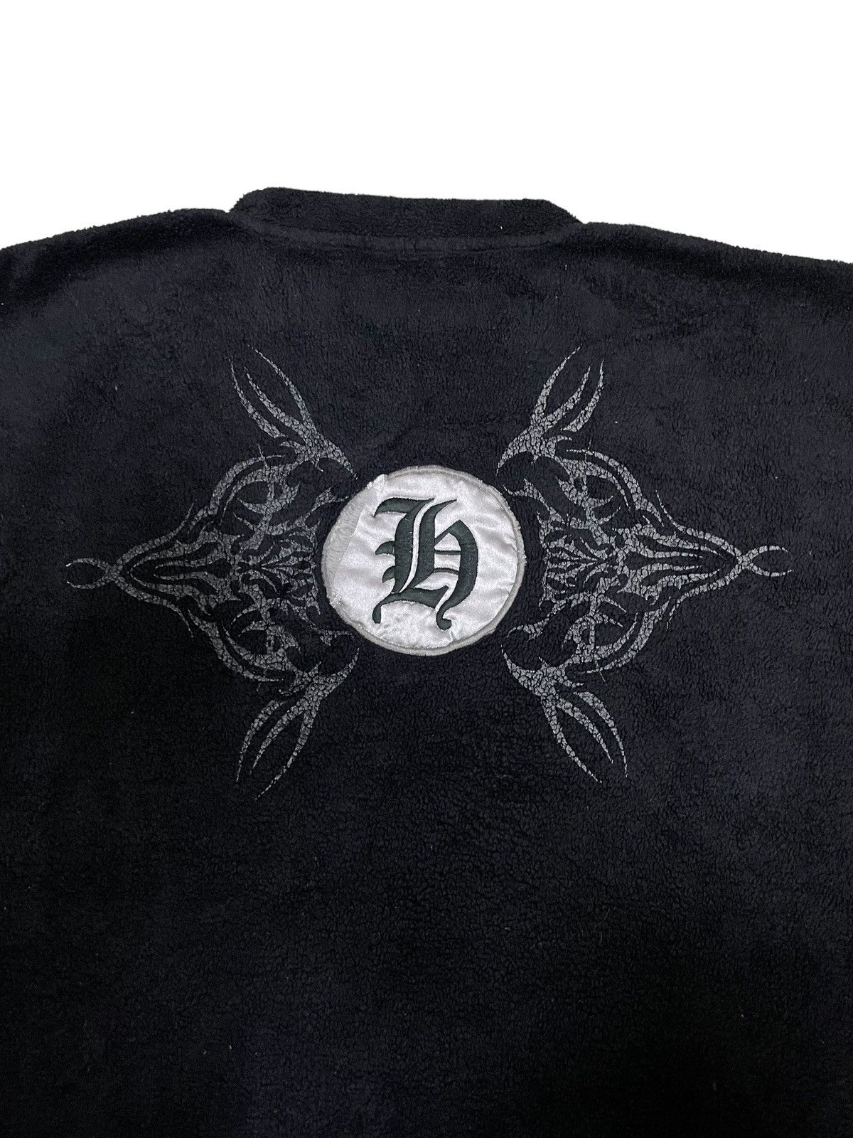 Hall Of Fame Japanese Brand Y2K Devil Metal Style Fleece Sweatshirt Size US XL / EU 56 / 4 - 8 Thumbnail