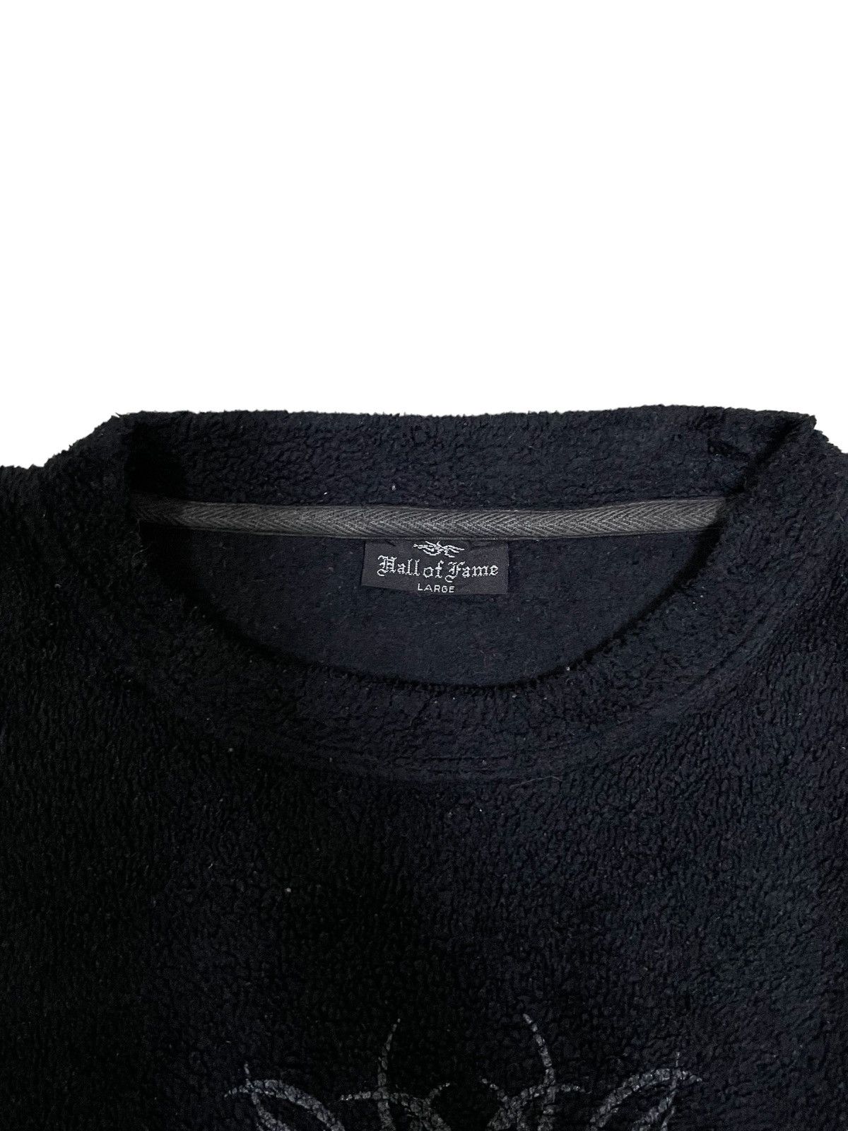 Hall Of Fame Japanese Brand Y2K Devil Metal Style Fleece Sweatshirt Size US XL / EU 56 / 4 - 11 Thumbnail
