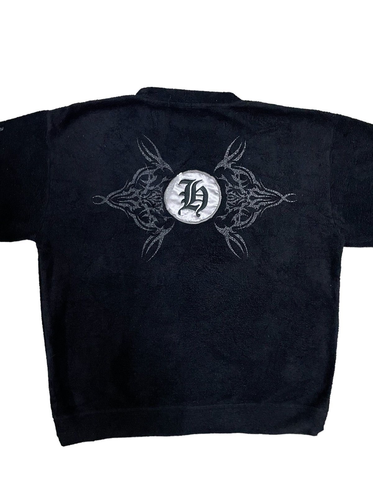 Hall Of Fame Japanese Brand Y2K Devil Metal Style Fleece Sweatshirt Size US XL / EU 56 / 4 - 6 Thumbnail