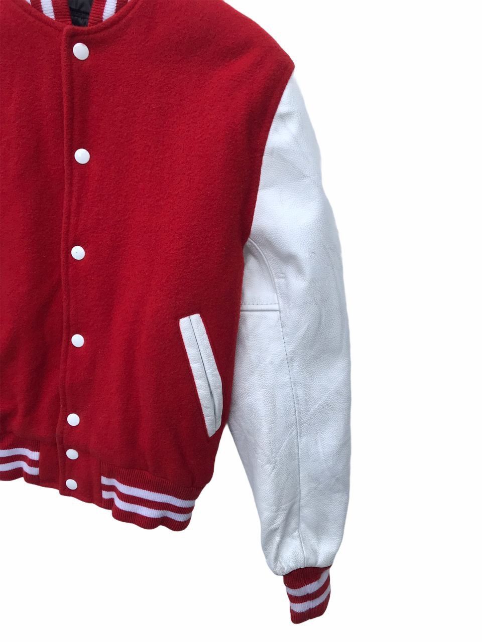 Other Plain Mix Wool Varsity Jacket Size US XS / EU 42 / 0 - 3 Thumbnail