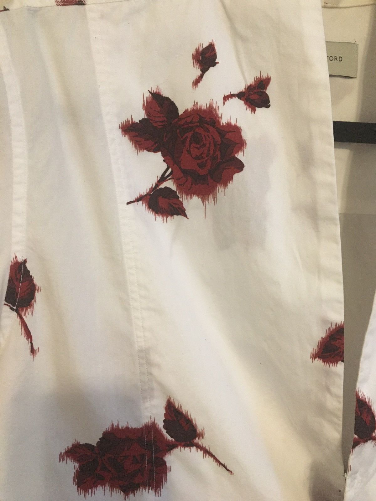 Bed j.w. Ford SS18 rose summer shirt Size US M / EU 48-50 / 2 - 3 Thumbnail