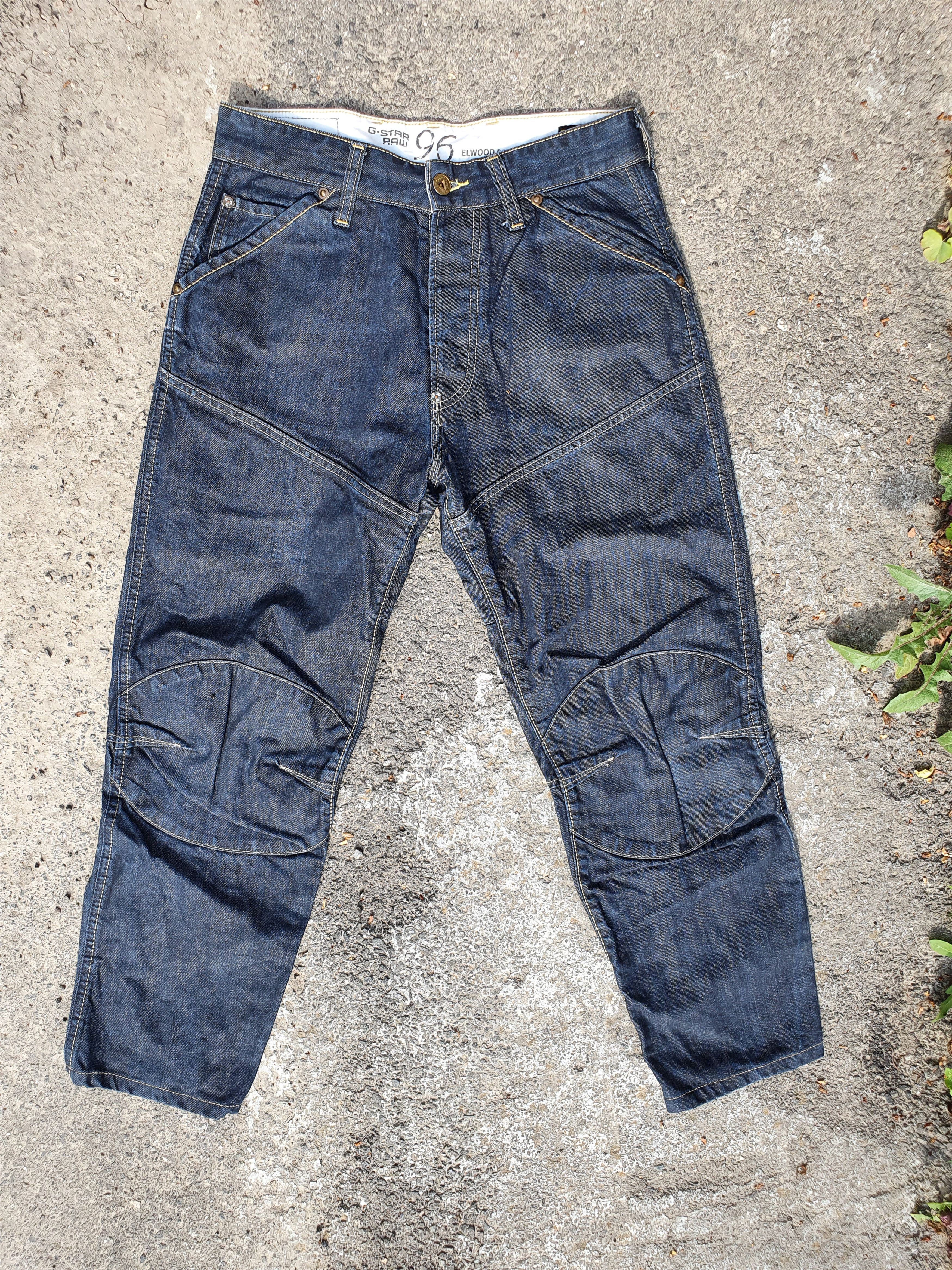 G-Star × Vintage Rare G Star Elwood 5620 Denim Jeans Vintage Size US 32 / EU 48 - 3 Thumbnail