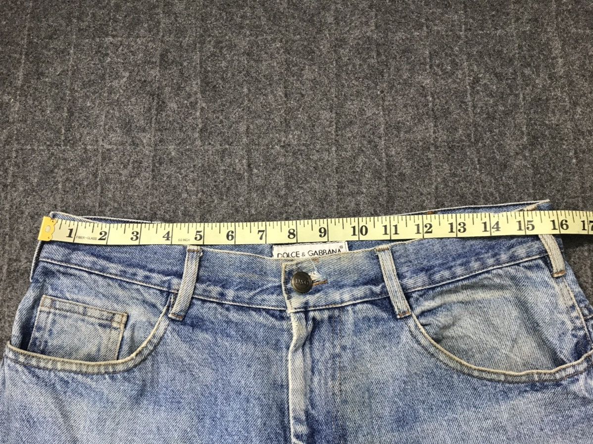 Dolce & Gabbana Dolce & Gabbana Made In Italy Jeans Indigo Straight Cut Size US 32 / EU 48 - 12 Thumbnail