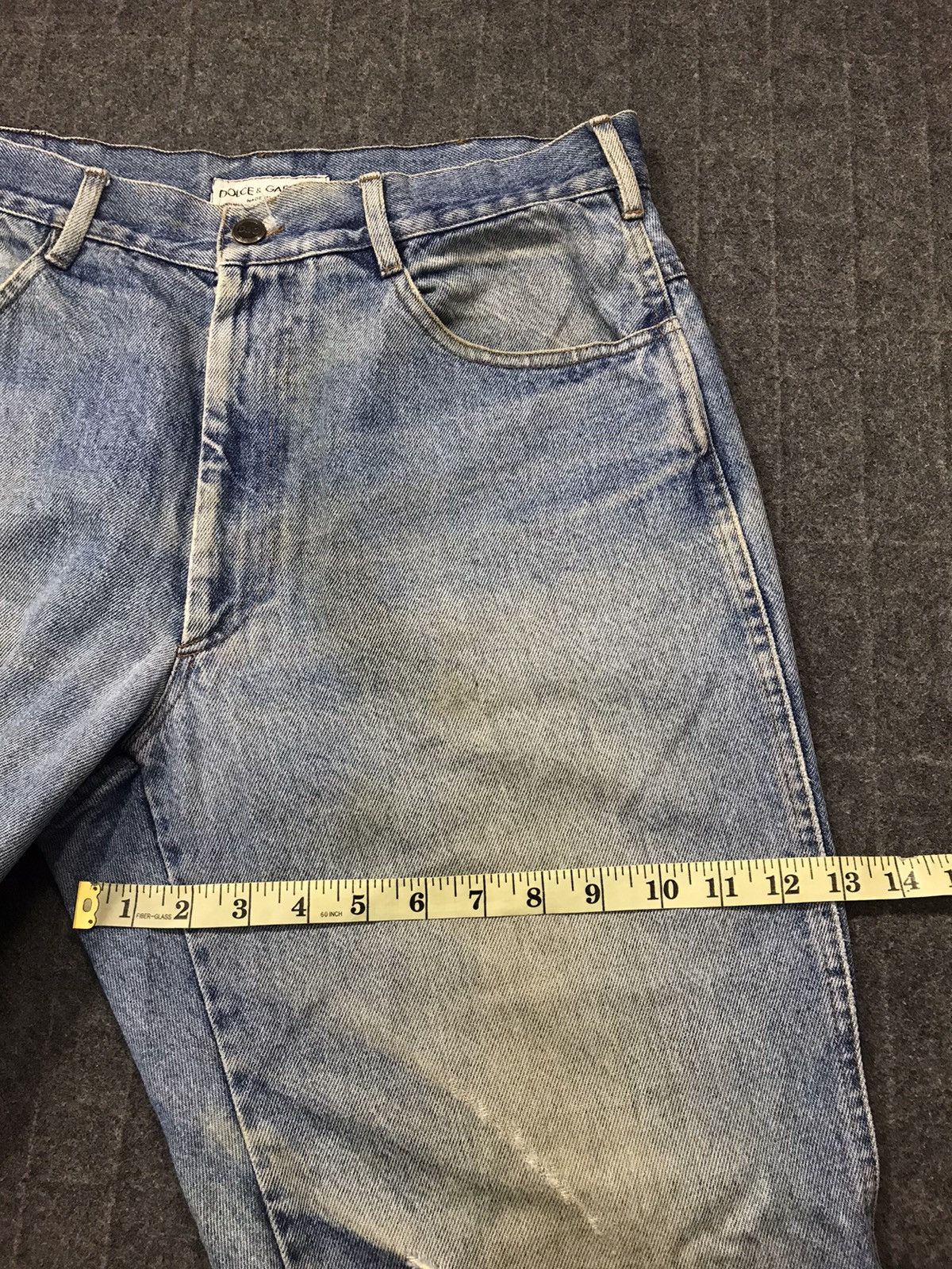 Dolce & Gabbana Dolce & Gabbana Made In Italy Jeans Indigo Straight Cut Size US 32 / EU 48 - 16 Thumbnail
