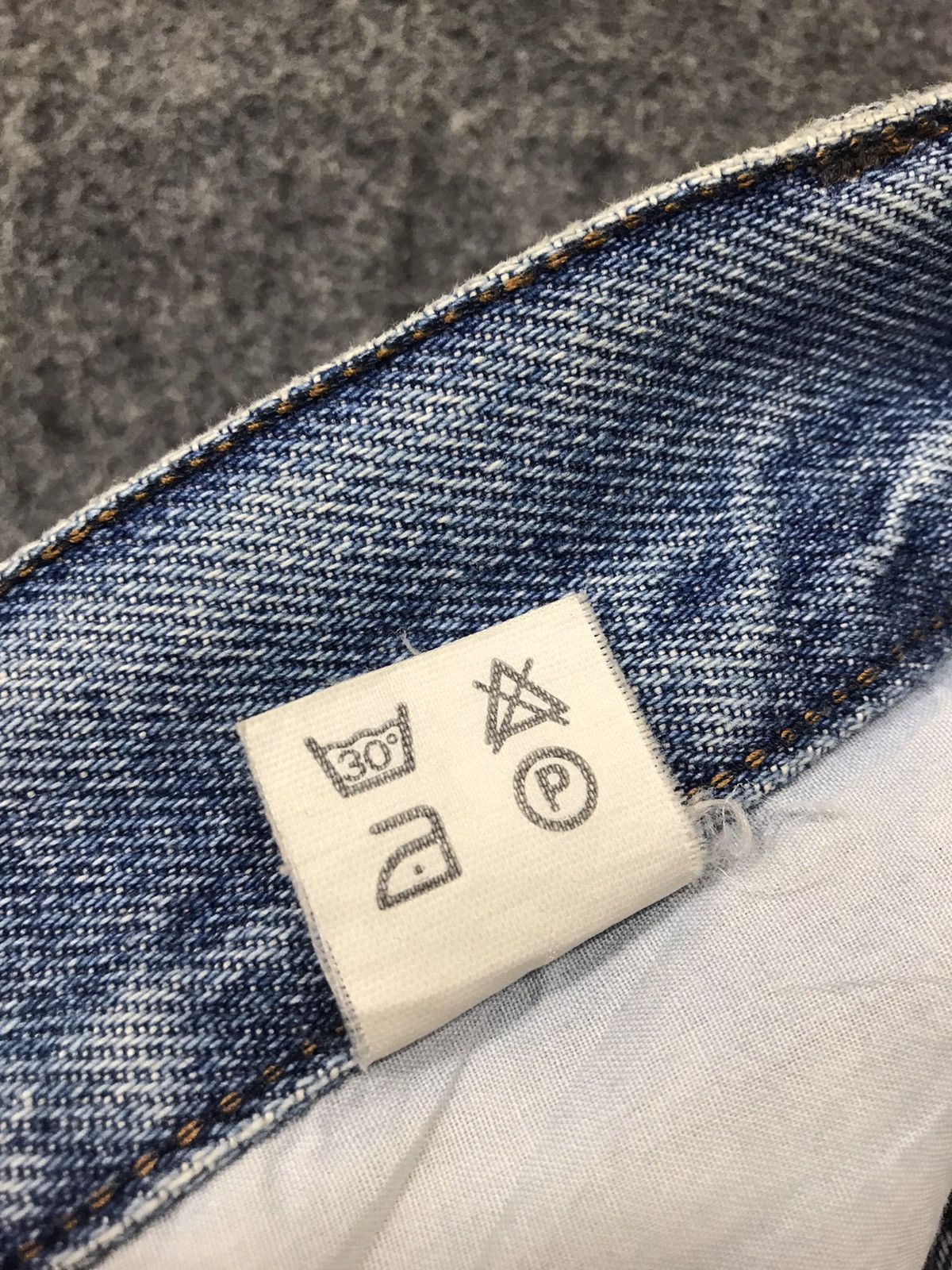 Dolce & Gabbana Dolce & Gabbana Made In Italy Jeans Indigo Straight Cut Size US 32 / EU 48 - 11 Thumbnail