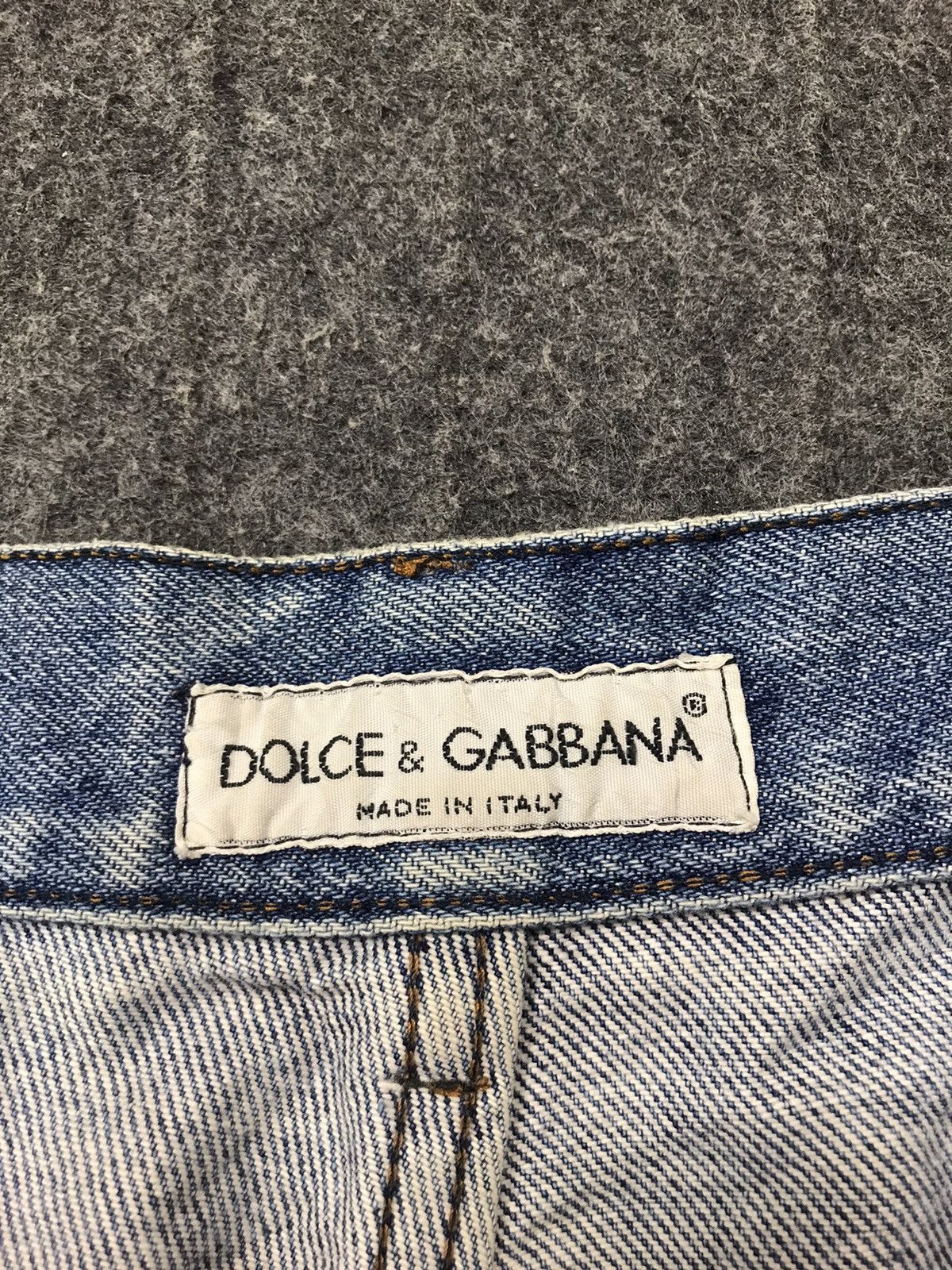 Dolce & Gabbana Dolce & Gabbana Made In Italy Jeans Indigo Straight Cut Size US 32 / EU 48 - 8 Thumbnail