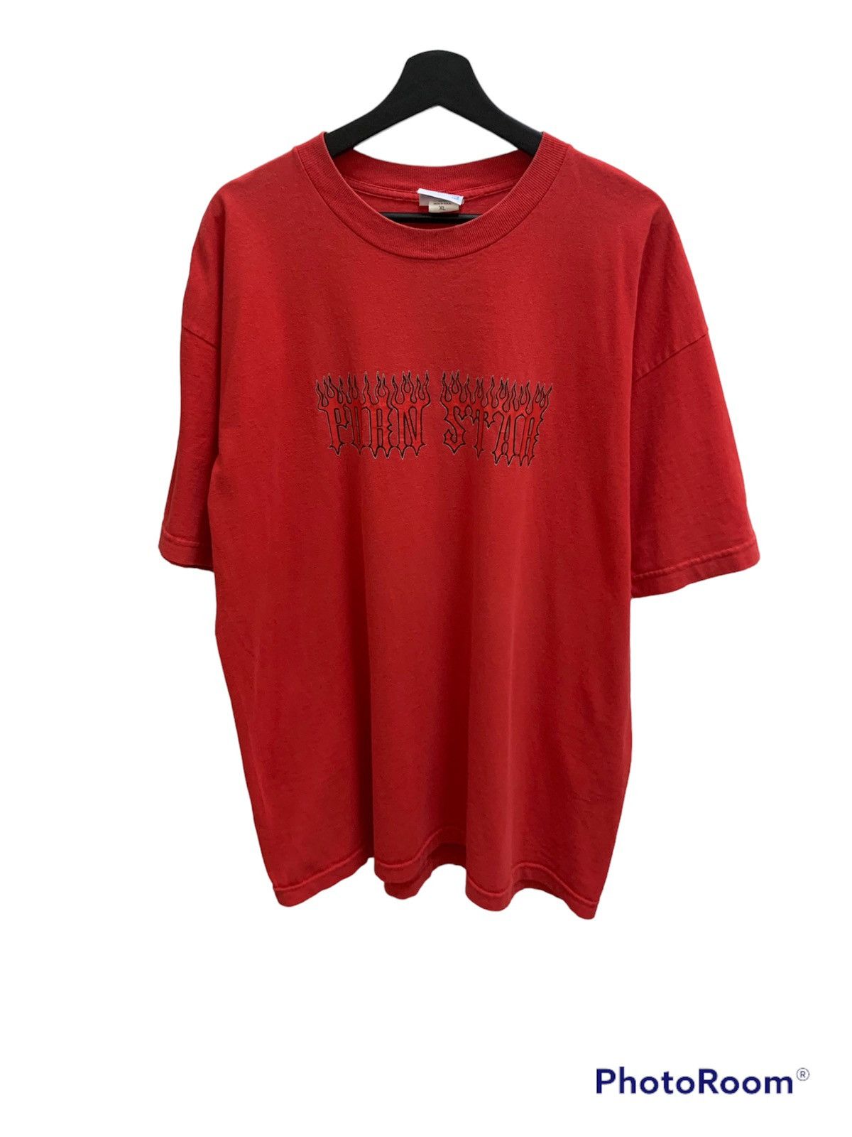Hook-Ups Vintage 90’s PORN STAR FLAME T-shirt Old Skate Punk Size US XL / EU 56 / 4 - 2 Thumbnail
