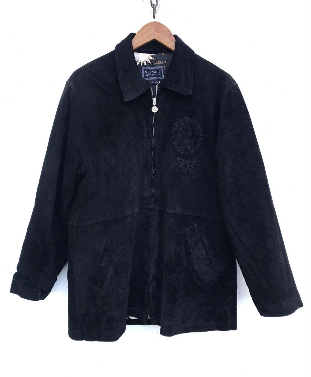 Versace Versace Jeans Couture Big Medusa Luxury Brand Velvet Jacket Size US M / EU 48-50 / 2 - 2 Thumbnail