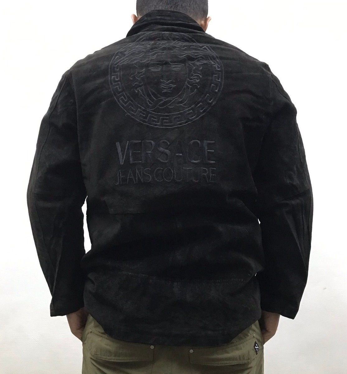 Versace Versace Jeans Couture Big Medusa Luxury Brand Velvet Jacket Size US M / EU 48-50 / 2 - 12 Thumbnail