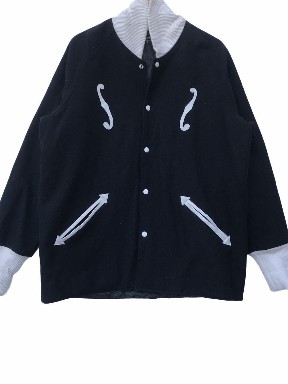 Other Rare Good Rockin Smile Pocket Varsity Jacket Size US L / EU 52-54 / 3 - 5 Thumbnail