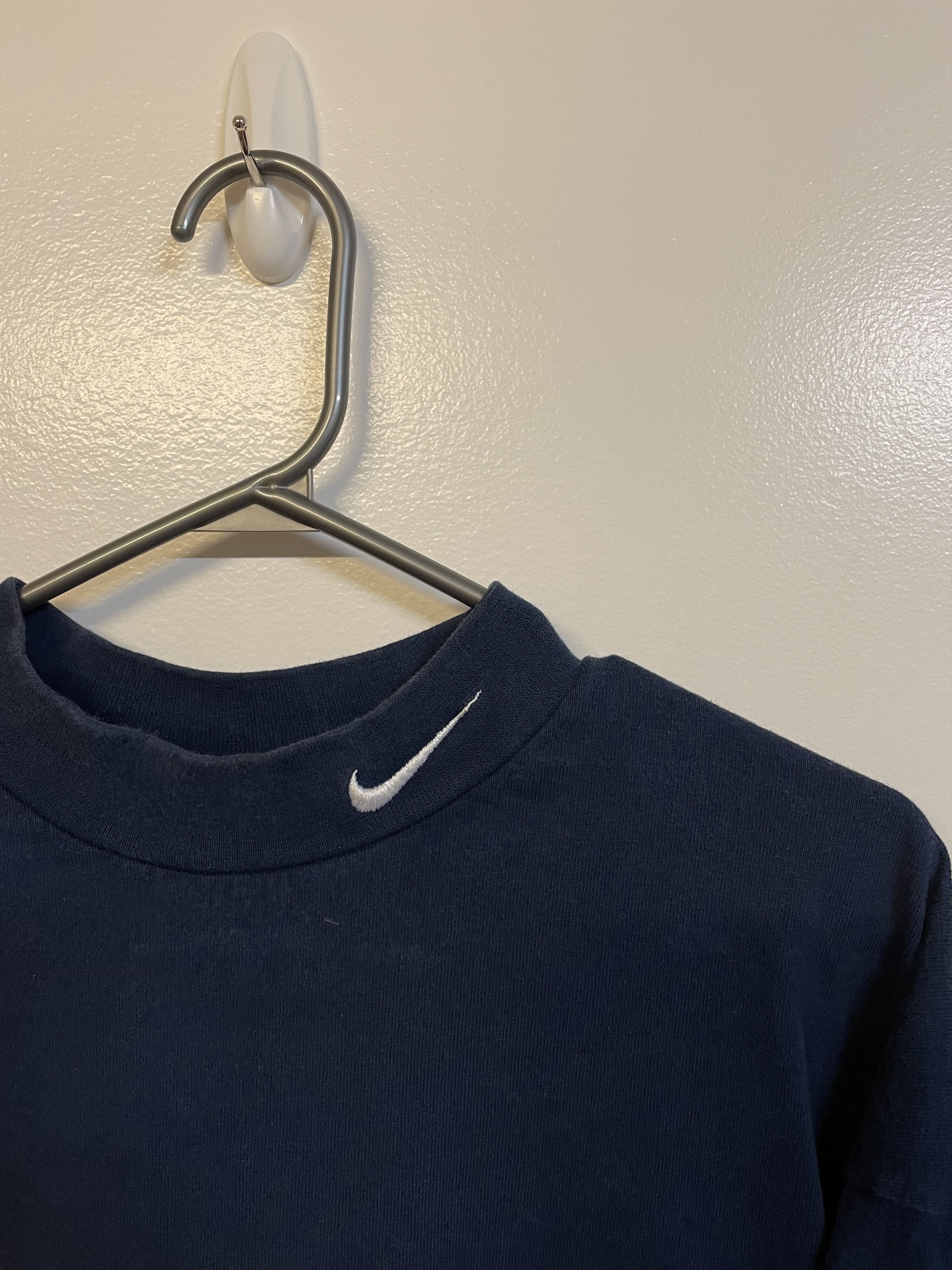 Nike Nike Mock Neck 90s Size US XL / EU 56 / 4 - 2 Thumbnail