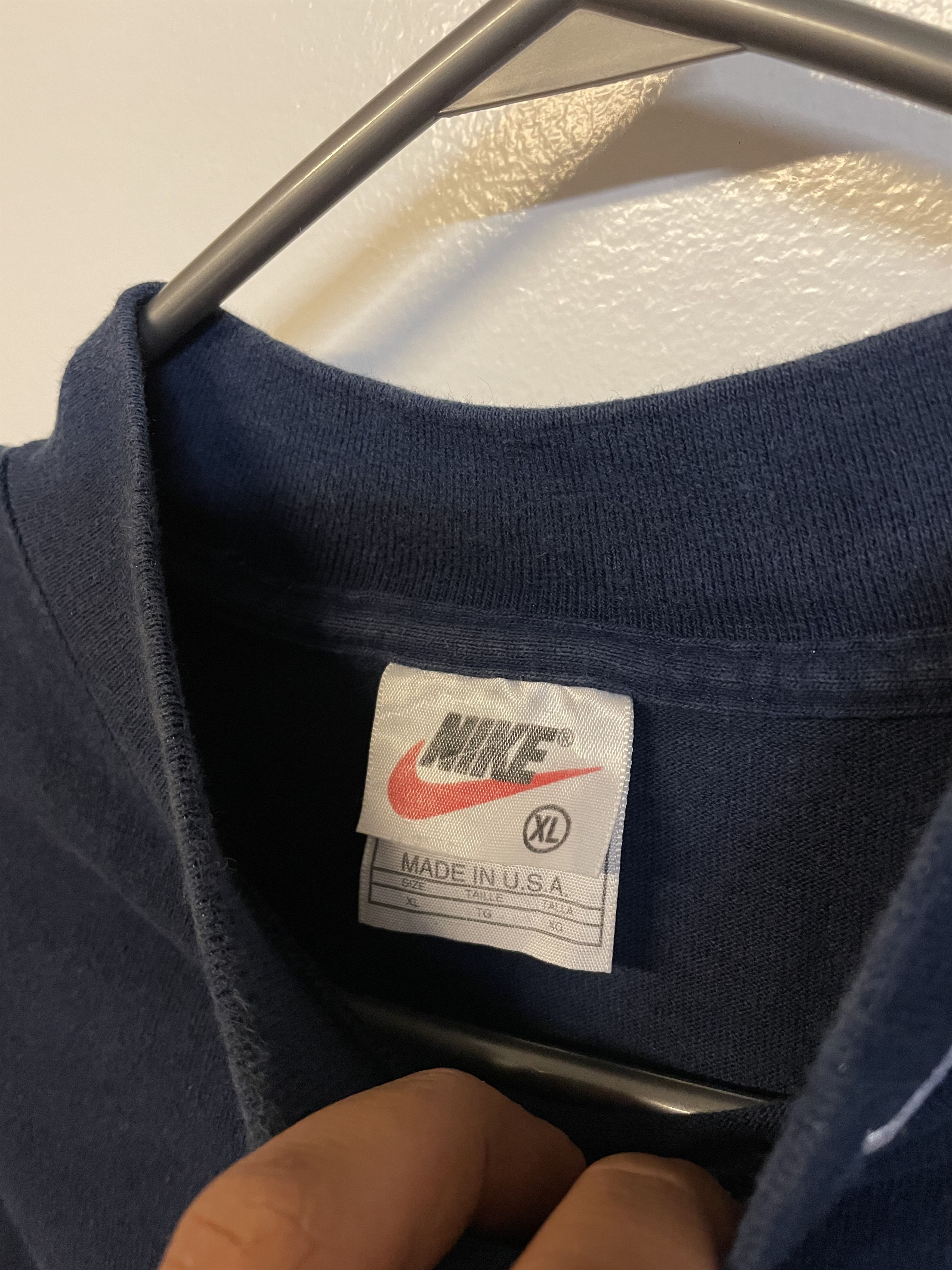 Nike Nike Mock Neck 90s Size US XL / EU 56 / 4 - 3 Thumbnail