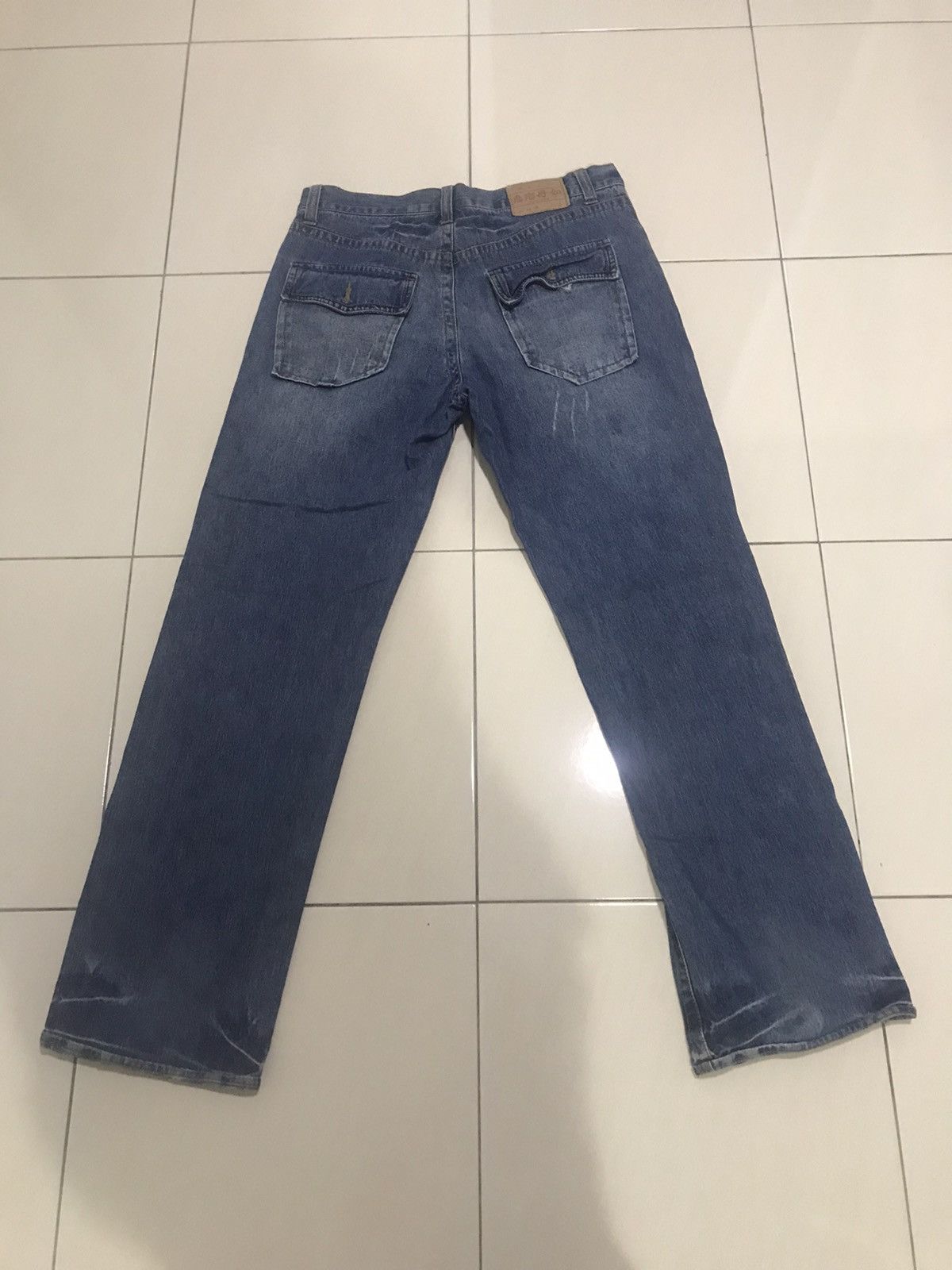 Japanese Brand Sukajan Dragon Denim Jeans Size 34 Waist Size US 34 / EU 50 - 5 Thumbnail