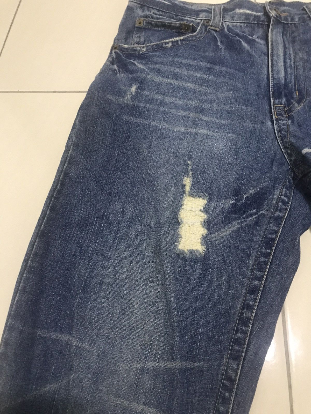 Japanese Brand Sukajan Dragon Denim Jeans Size 34 Waist Size US 34 / EU 50 - 4 Thumbnail