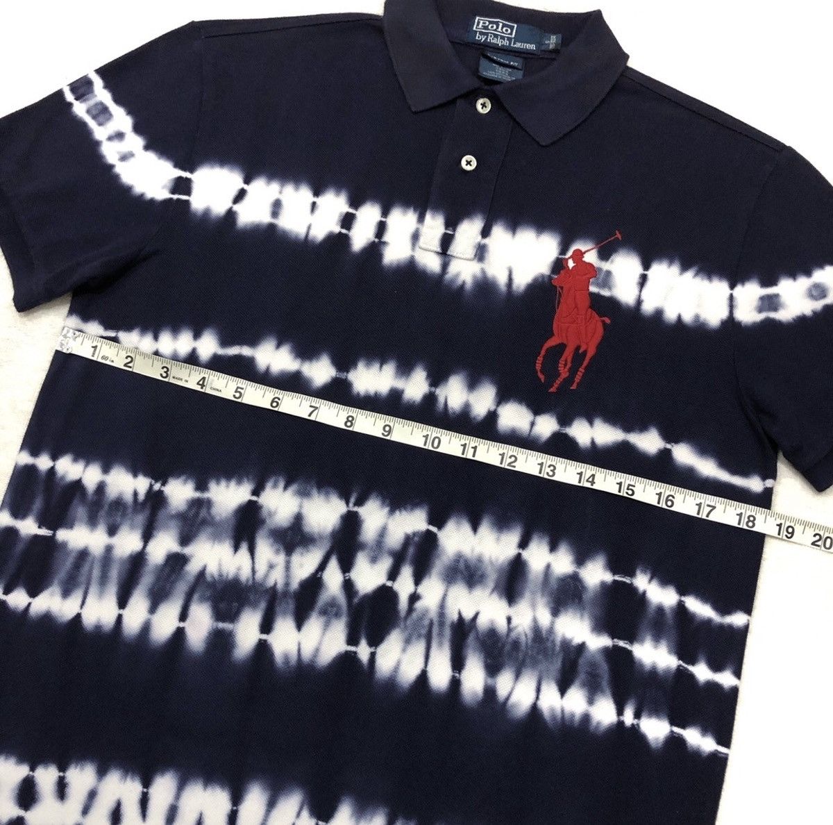 Polo Ralph Lauren Polo Ralph Lauren Mens Shirt Monogram Tie-Dye Size US M / EU 48-50 / 2 - 4 Thumbnail
