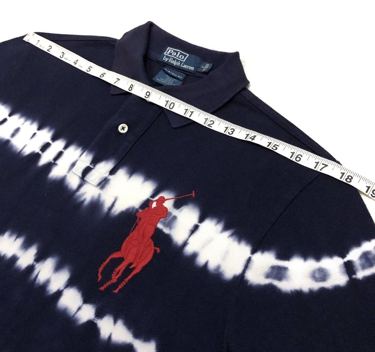 Polo Ralph Lauren Polo Ralph Lauren Mens Shirt Monogram Tie-Dye Size US M / EU 48-50 / 2 - 6 Thumbnail