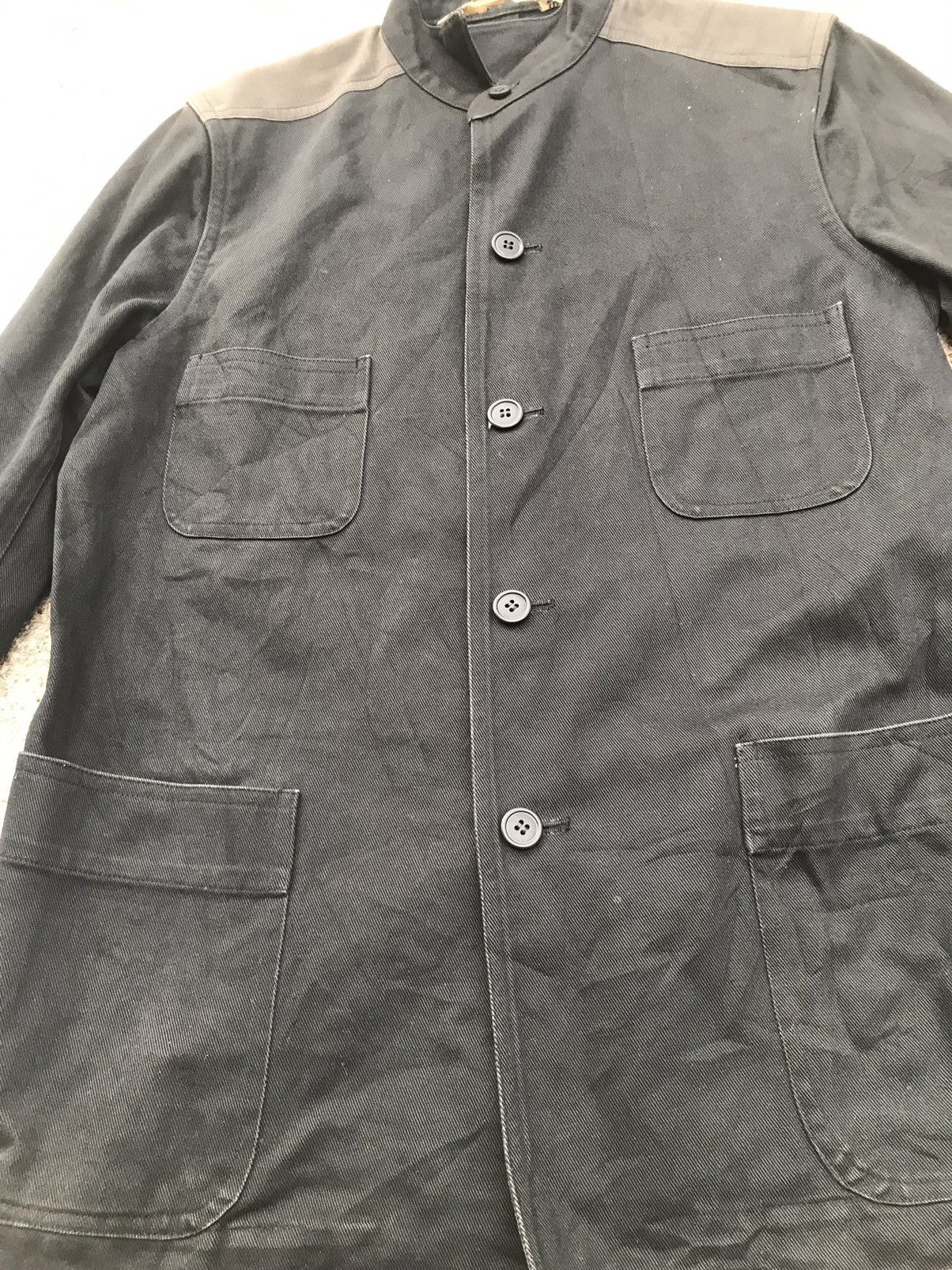 Comme des Garcons × Japanese Brand × Junya Watanabe Vintage Rare 90’s Comme Des Garcons Denim Jacket Size US M / EU 48-50 / 2 - 3 Thumbnail