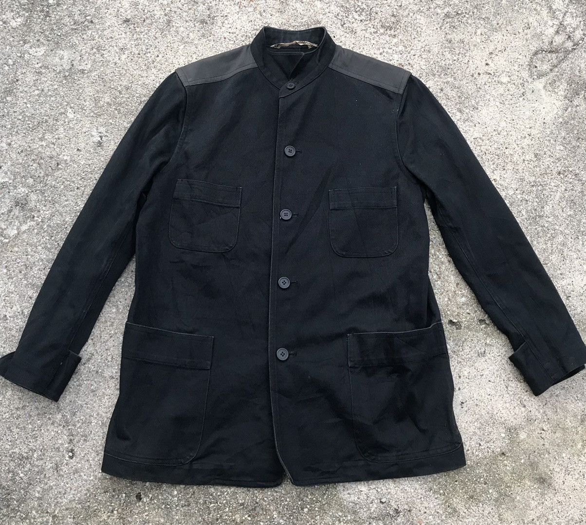Comme des Garcons × Japanese Brand × Junya Watanabe Vintage Rare 90’s Comme Des Garcons Denim Jacket Size US M / EU 48-50 / 2 - 1 Thumbnail