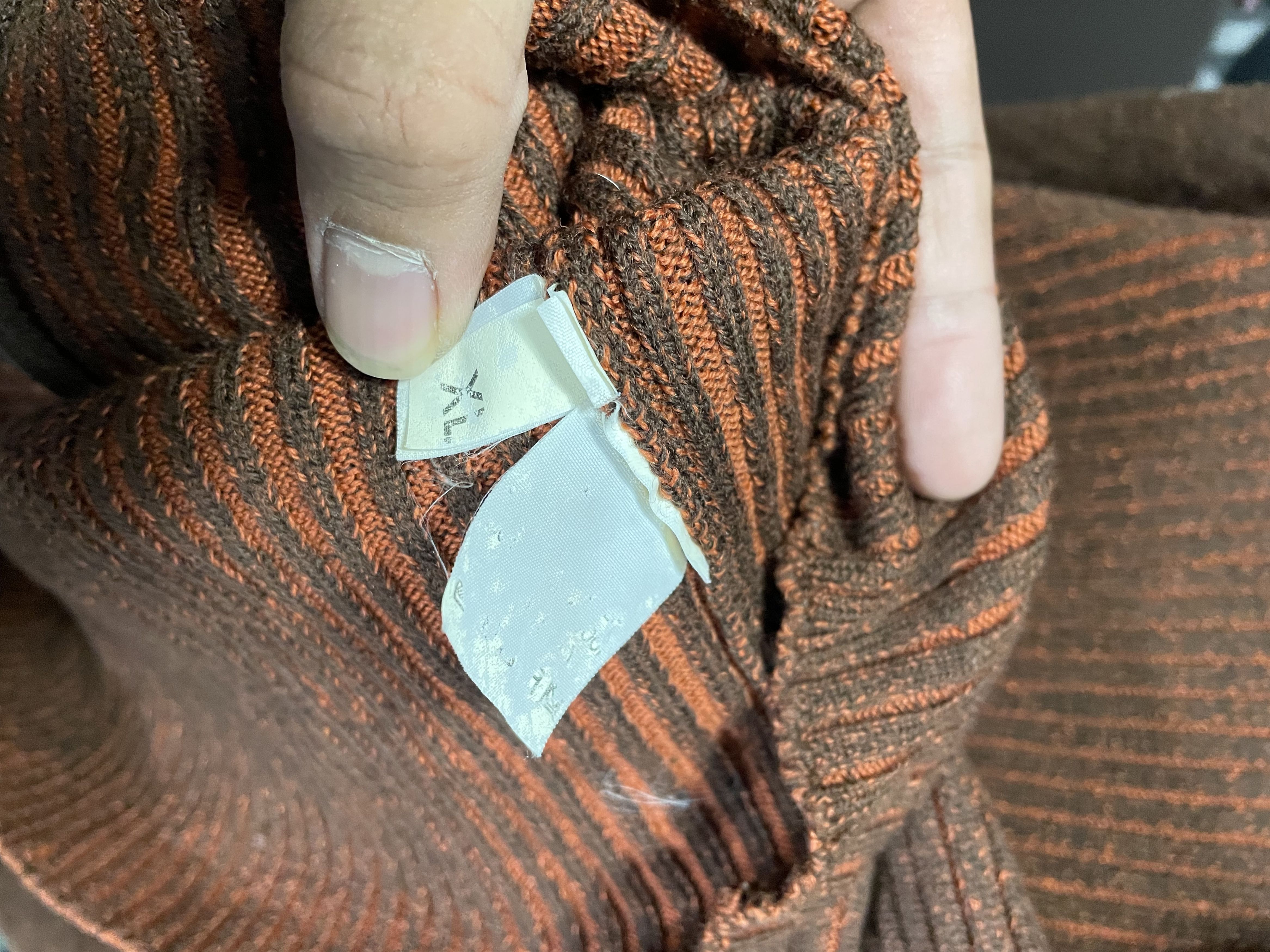 Lanvin Vintage - Lanvin - Knitted Zip Size US XL / EU 56 / 4 - 4 Thumbnail