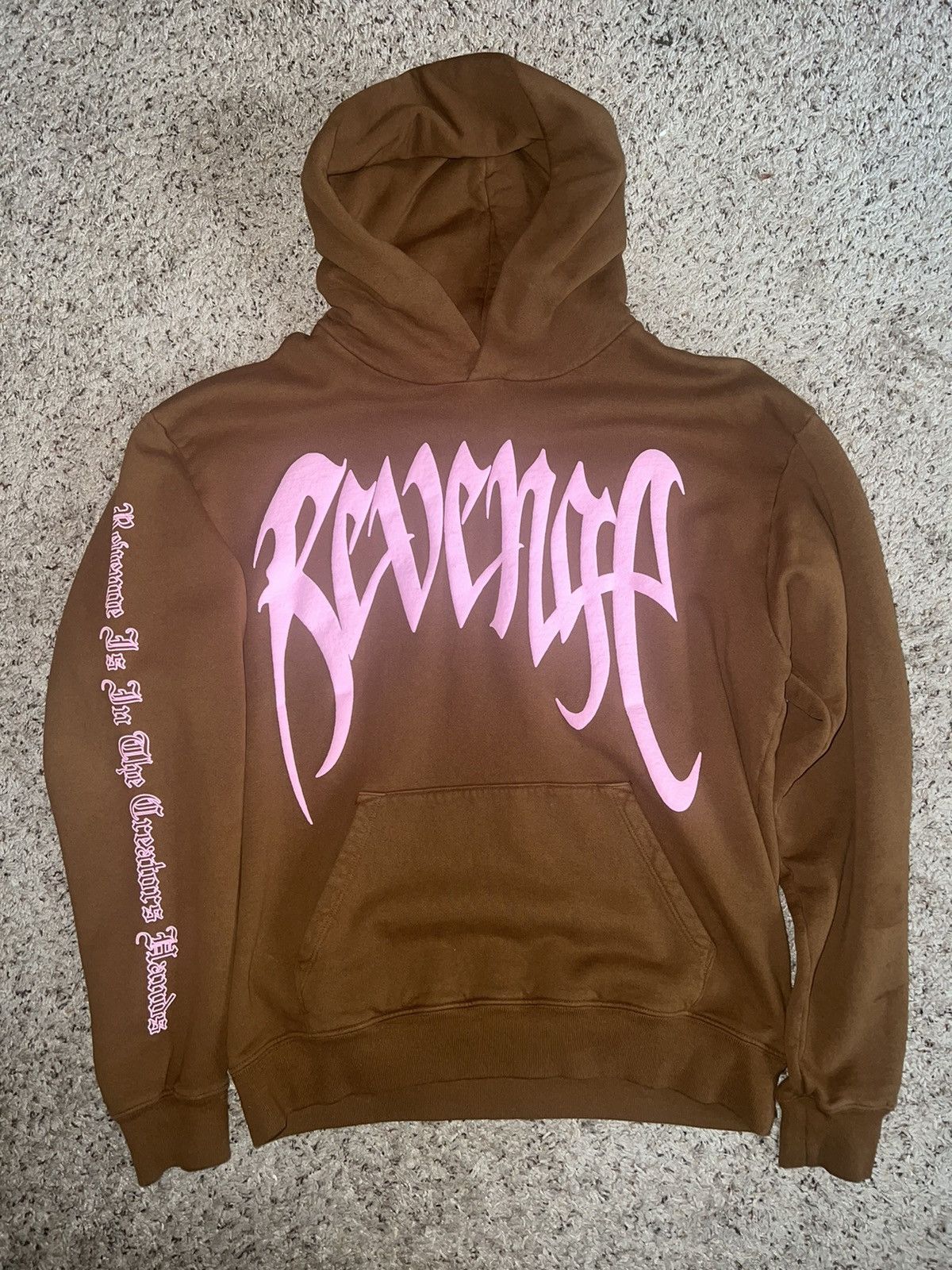 Revenge Revenge arc logo hoodie ice cream Grailed