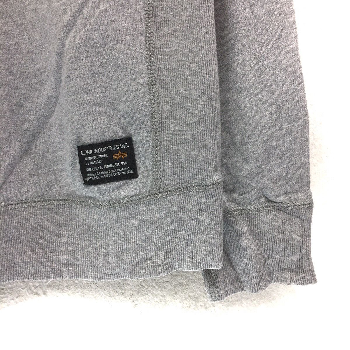 Alpha Industries Vintage Alpha Industries Plain SweatshirtCrewneck Size US M / EU 48-50 / 2 - 5 Thumbnail