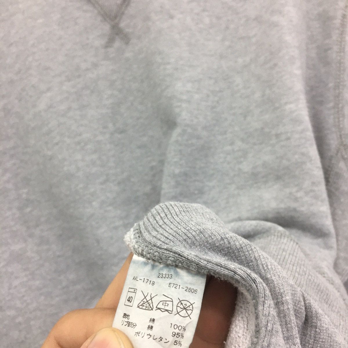 Alpha Industries Vintage Alpha Industries Plain SweatshirtCrewneck Size US M / EU 48-50 / 2 - 8 Thumbnail